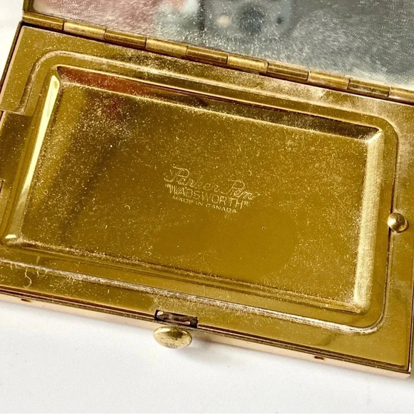 Vintage Collectable Parker Pens “Wadsworth” Compact with Angel and Floral Design - Picture 7 of 9